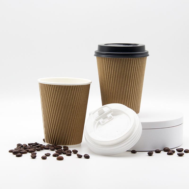 Ripple wall paper cups 