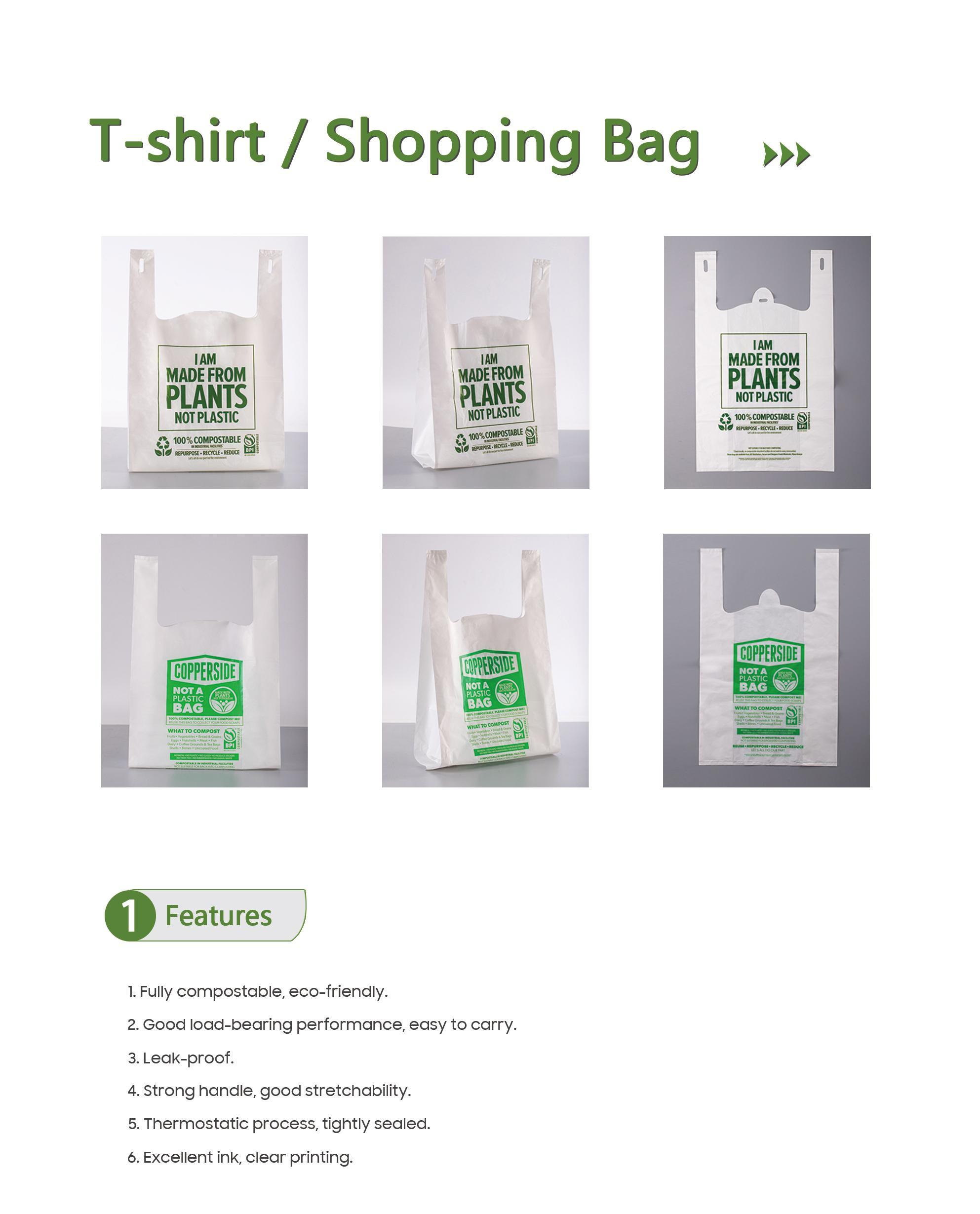 bio degradable T-shirt bag