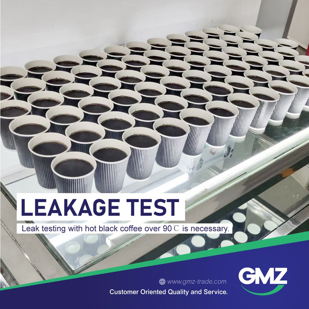 Leakproof disposable paper cups