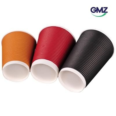 Paper Coffee Cup with Ripple