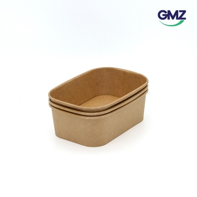Kraft paper food box