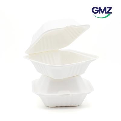 Biodegradable Bagasse Hamburger Box
