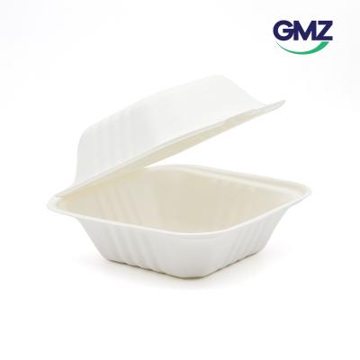 Biodegradable Bagasse Hamburger Box