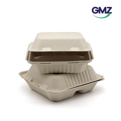 Biodegradable Bagasse Hamburger Box