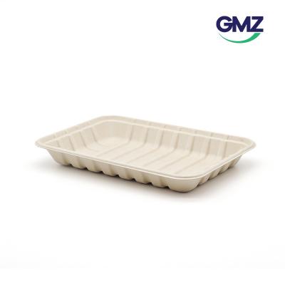 Sugarcane bagasse Sushi Tray