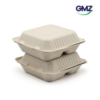 Biodegradable Bagasse Hamburger Box