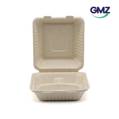 Biodegradable Bagasse Hamburger Box