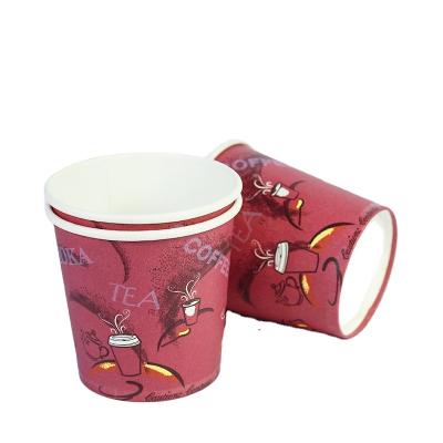80mm 8oz Disposable Paper Cup