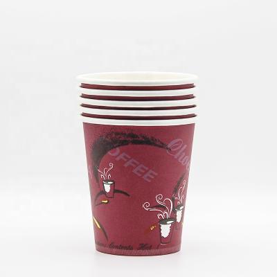 80mm 8oz Disposable Paper Cup