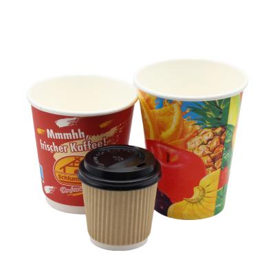 20oz custom logo printed disposable paper cup