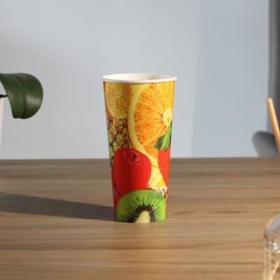 Personalizing paper cups for cold drink