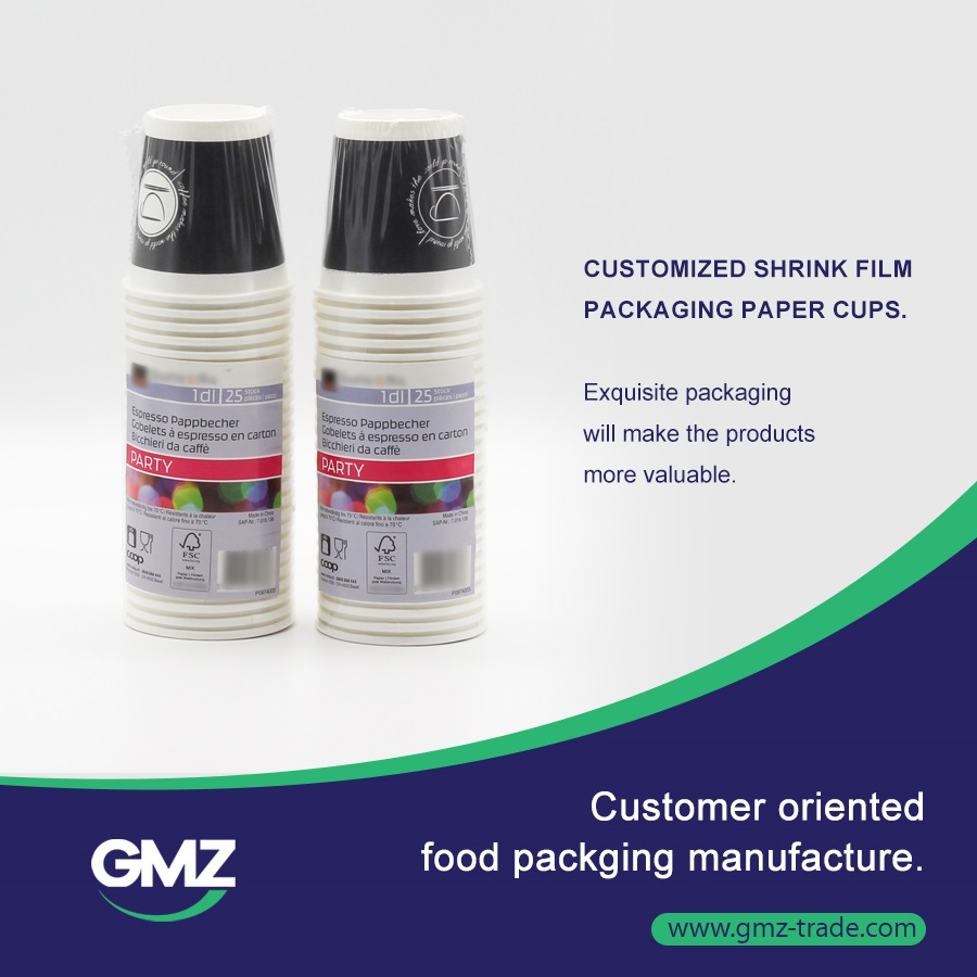 Exquisite Packing is a great way to packing paper cups
